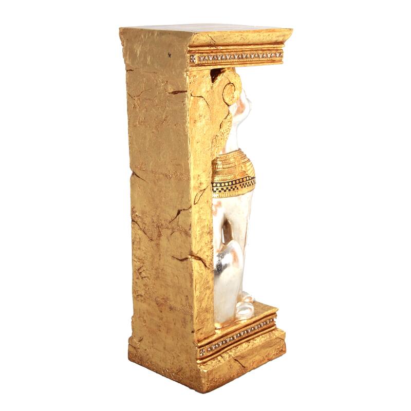 Egyptian Cat Pedestal