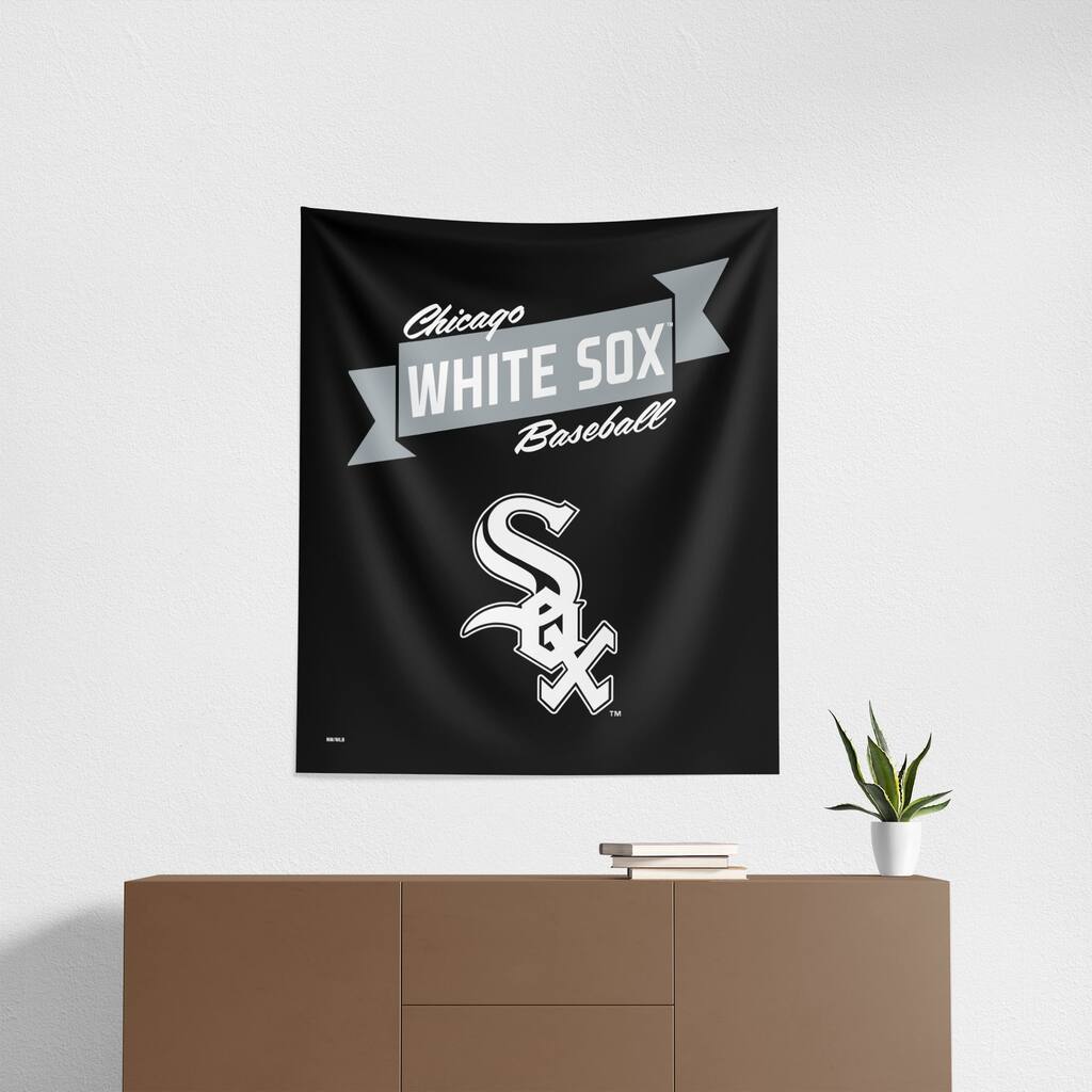 MLB Premium White Sox Printed Wall Hanging - 34"x40"