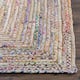 SAFAVIEH Handmade Cape Cod Marget Boho Coastal Jute Rug - 12' Square - Beige/Multi