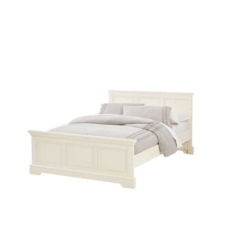 Hanley 56" Wide Island Crib, Chalk