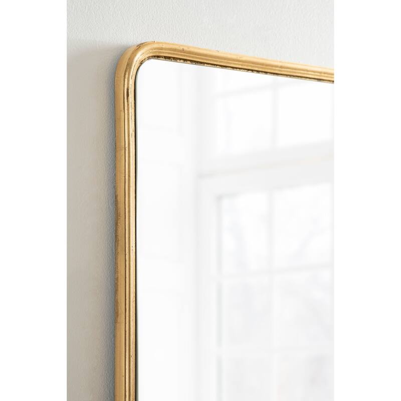 Kate and Laurel Caskill Framed Radius Rectangle Wall Mirror