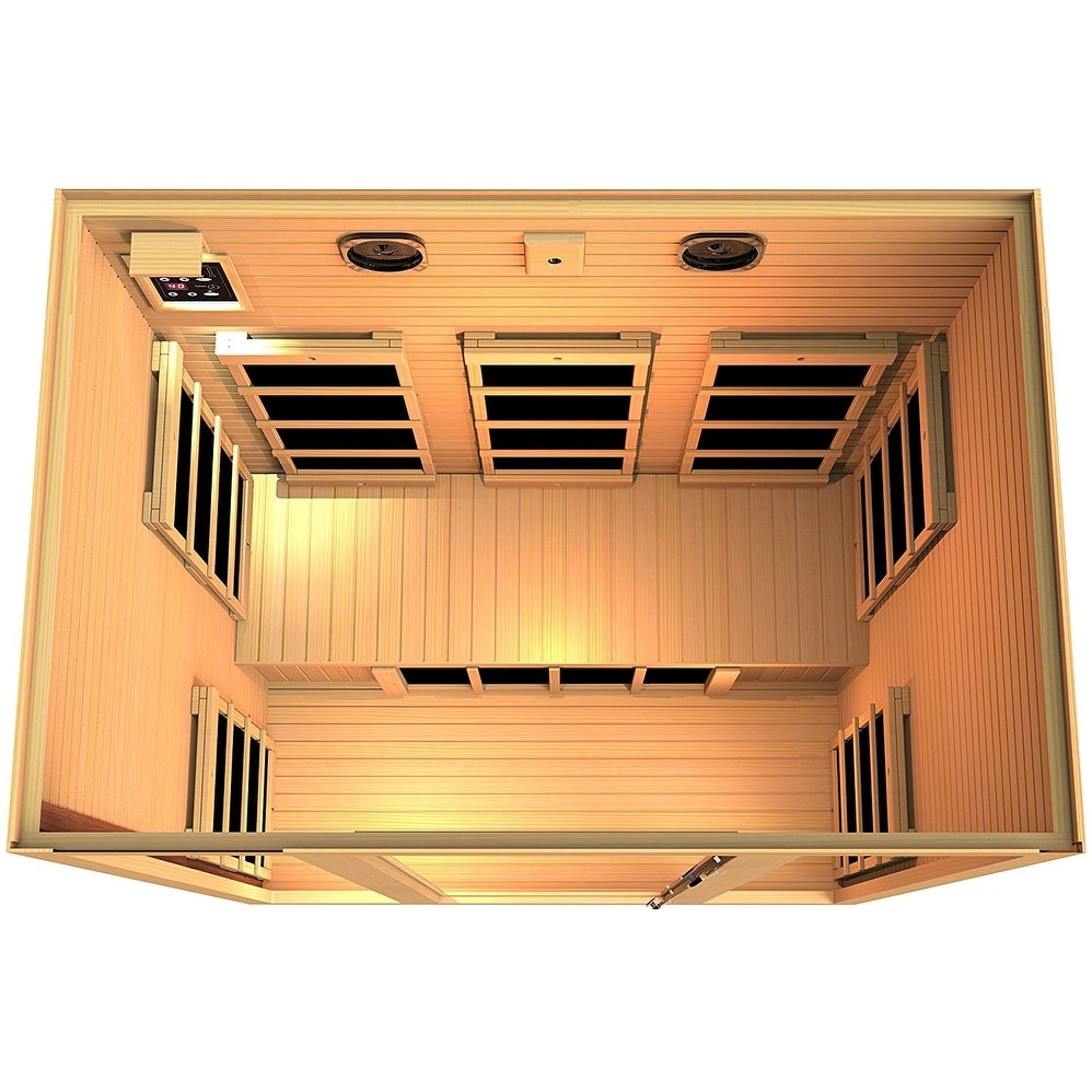 KOMFOTT Giantex Portable Sauna 3L Personal Therapeutic Sauna Temperature & Timer Adjustable, Coffee