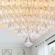 preview thumbnail 51 of 62, 48-Inch Crystal Fandelier with 4 Retractable Blades, Dimmable LED, App and Remote Control - 48 Inches