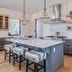 preview thumbnail 3 of 12, Farmhouse 1-Light Wood Beaded Mini Chandelier Boho Pendant for Kitchen Island - Dia. 10" x H 15"