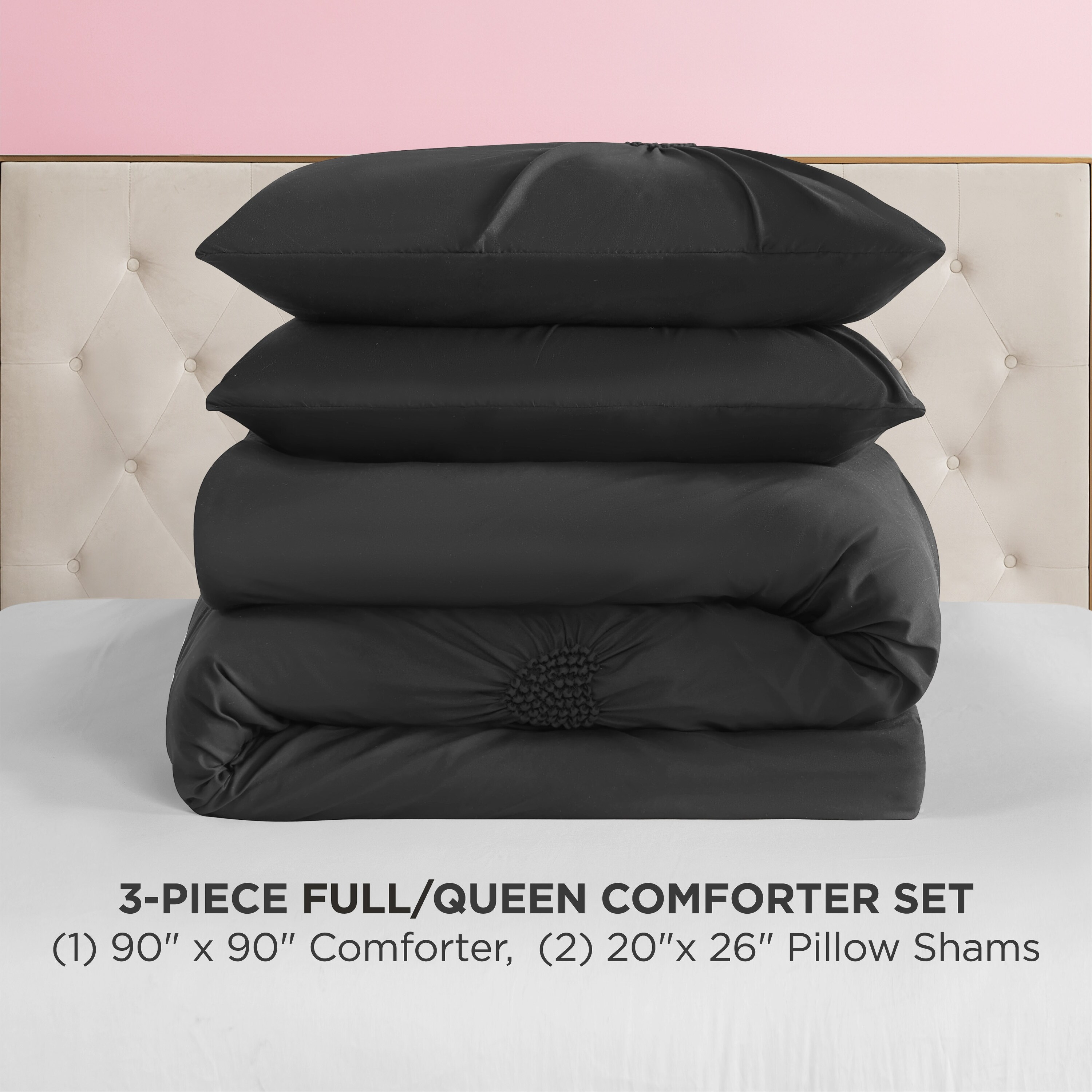 Juicy Couture Orange Heart Pouch and Floral Blanket Set Rose Logo Bed in a Bag Bedding Set - Juicy Couture main image 2