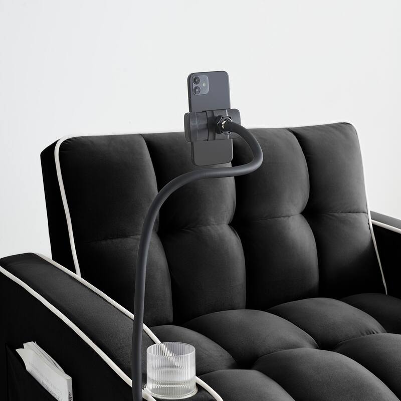 Adjustable backrest multifunctional sofa bed modern design