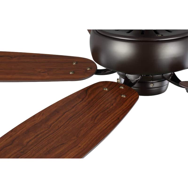 Progress Lighting Edgefield 52" 5 Blade Indoor DC Motor Ceiling Fan