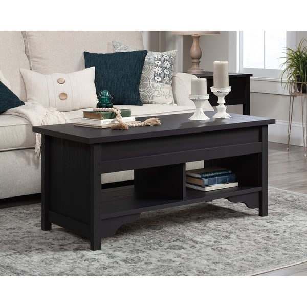 slide 2 of 5, Dawson Trail Lift Top Coffee Table Raven Oak
