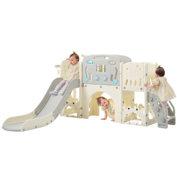 11 in 1 Toddler Slide, Kids Slide for Toddler Age 1-3 with