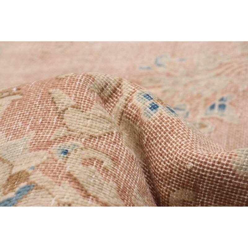 ECARPETGALLERY Hand-knotted Antalya Vintage Copper Wool Rug - 9'11 x 13'3
