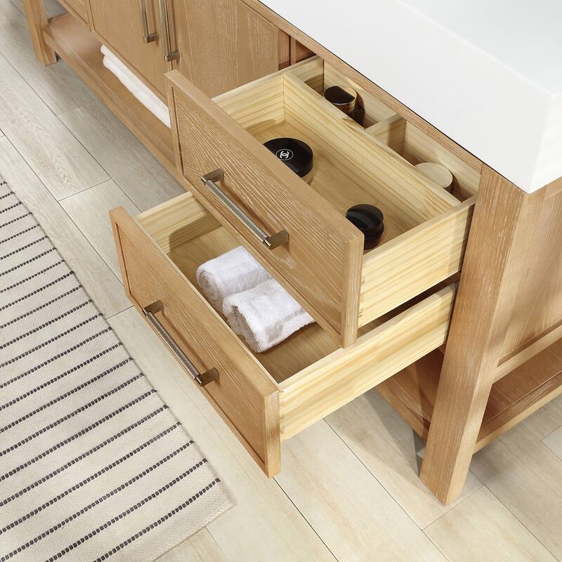 Miseno MV-NM-VERA36-WHT Vera 36" Free Standing Single Basin Vanity Set