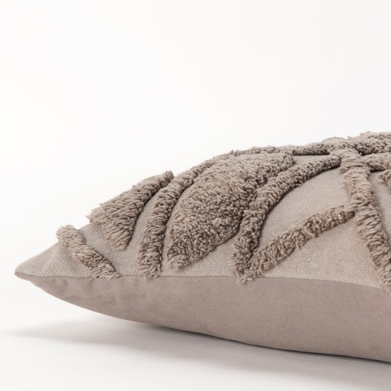 Rizzy Home Tufted Geometric Throw Pillow Cover