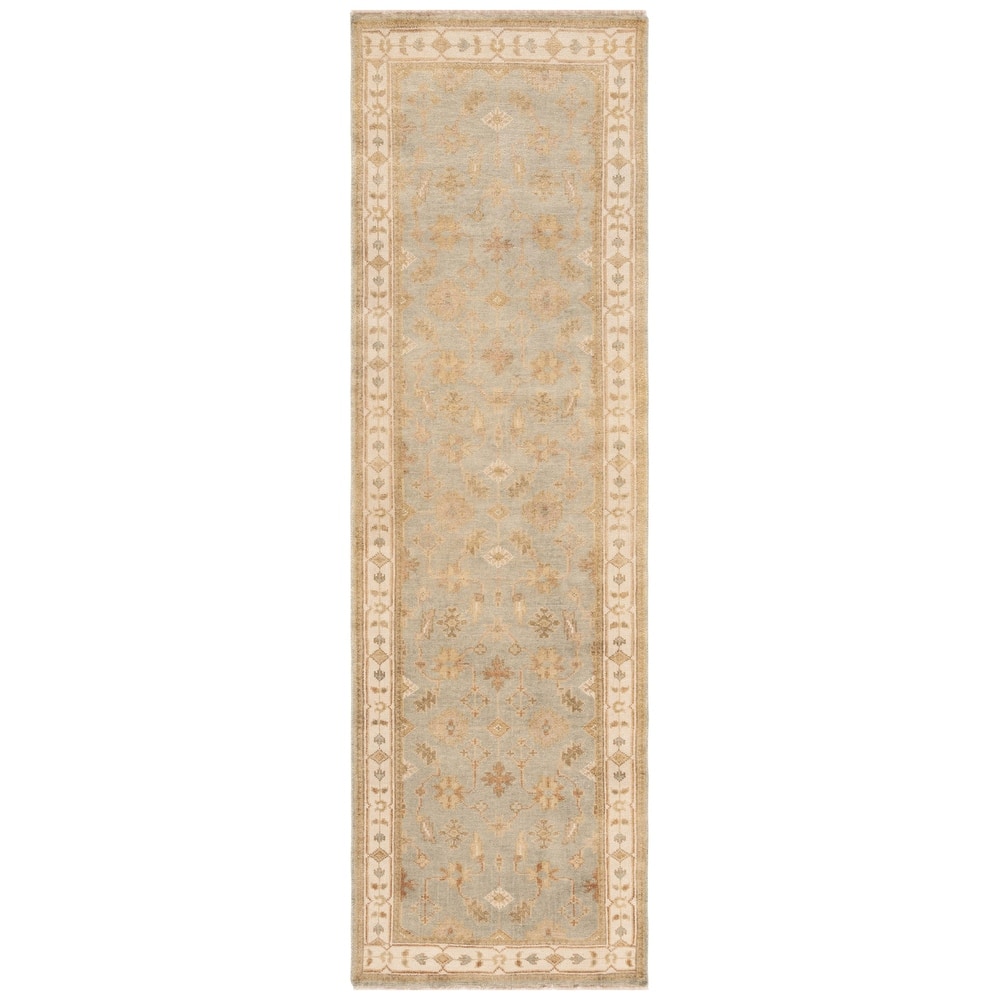 SAFAVIEH Couture Hand-knotted Oushak Rumiko Traditional Oriental Wool Rug