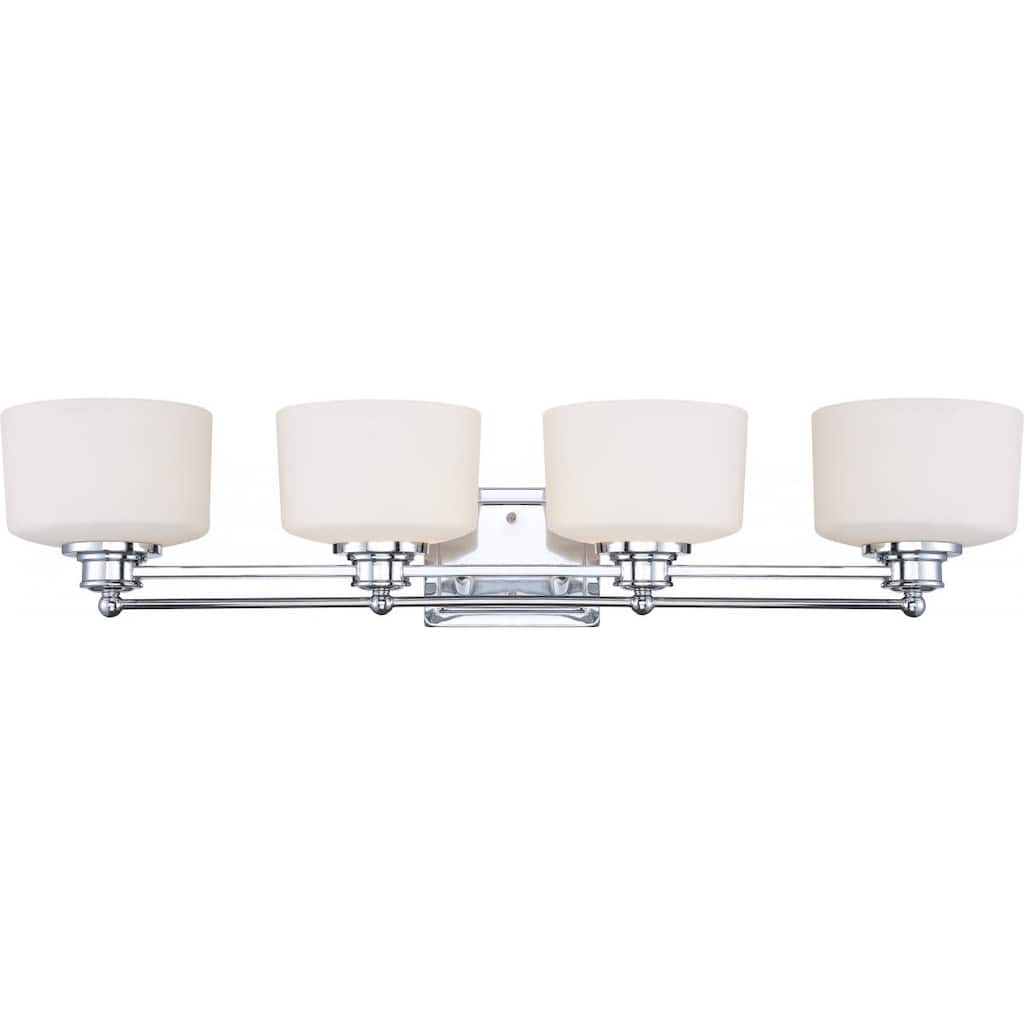 Nuvo Lighting 60/4584 Soho 4 Light 34" Wide Bathroom Vanity Light with