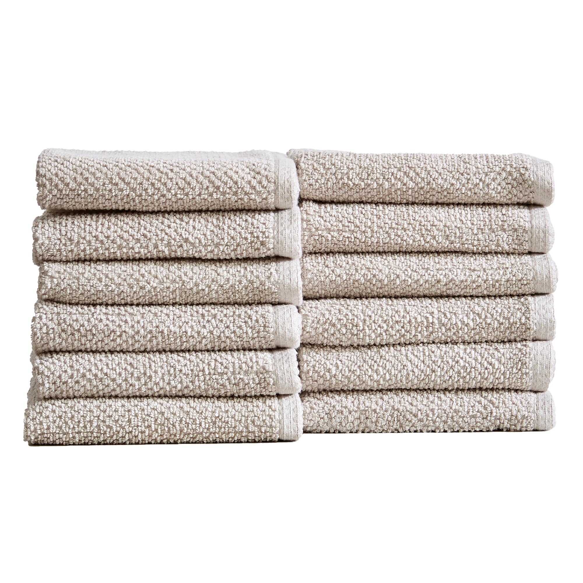 Luxury 100-percent Cotton 12-piece Towel Set with Bath Sheets - On Sale -  Bed Bath & Beyond - 8891936