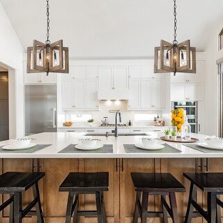 Solid pendant light outlet