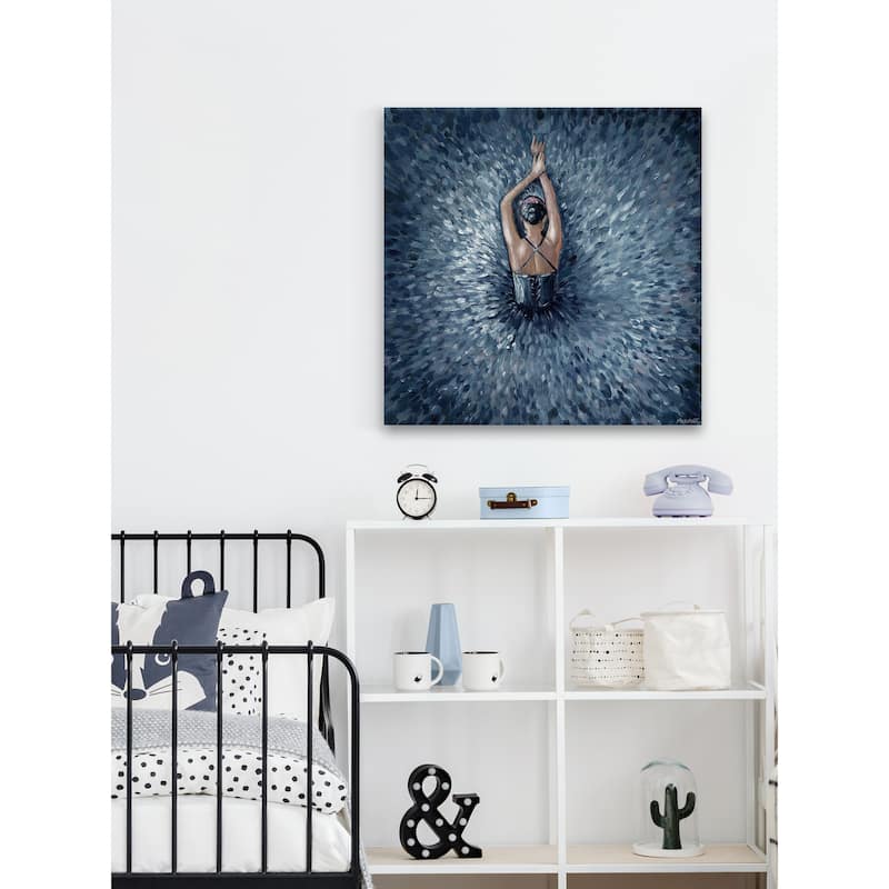 'Ballet Hands' Painting Print on Wrapped Canvas