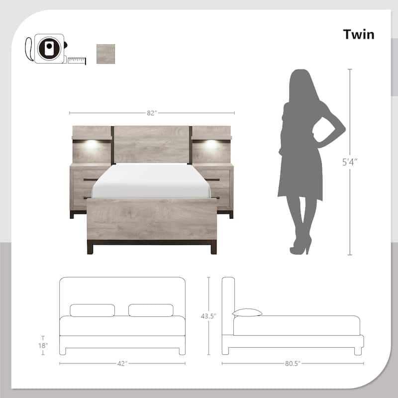 Lufkin 3-Piece Bedroom Set