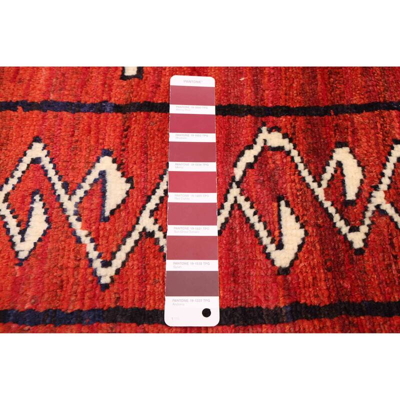 ECARPETGALLERY Hand-knotted Melis Red Wool Rug - 5'3 x 6'6