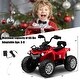preview thumbnail 24 of 37, Costway 12V Kids Ride On ATV Electric 4-Wheeler Quad 2 Speeds with Mp3