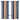 Sweet Jojo Designs Stripe Collection Navy Blue/Orange/White Curtain Panel Pair - 42 x 84 - 42 x 84
