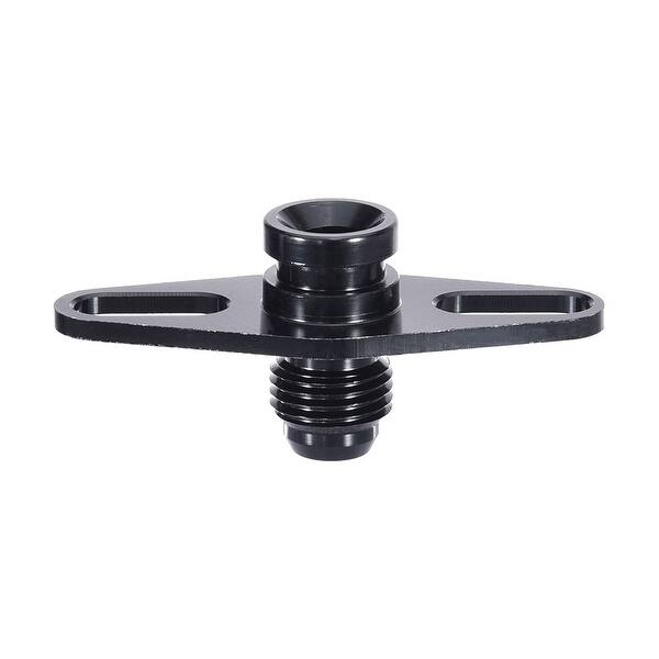 Universal Black Adjustable Fuel Pressure Regulator Kit - 100 PSI With Gauge & AN6 Fittings