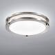 Dimmable LED Flush Mount Ceiling Light Selectable 3000K/4000K/5000K