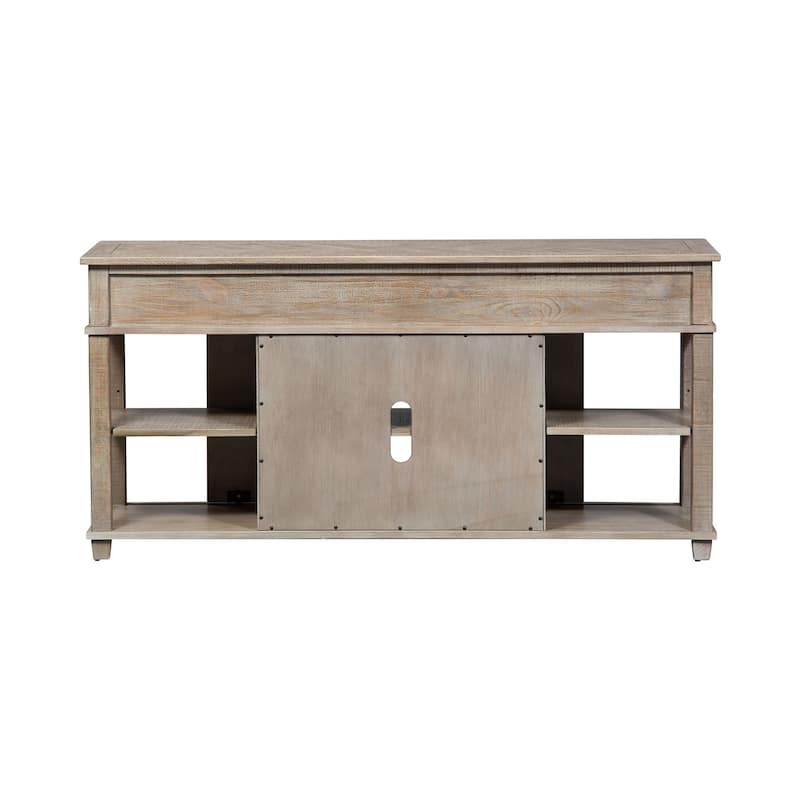 Liberty Furniture Parkland Falls Weathered Taupe Sofa Table