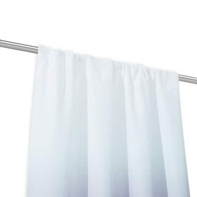 HomeRoots Set of Two 84" Blue Ombre Shades Window Panels - 84" x 76"