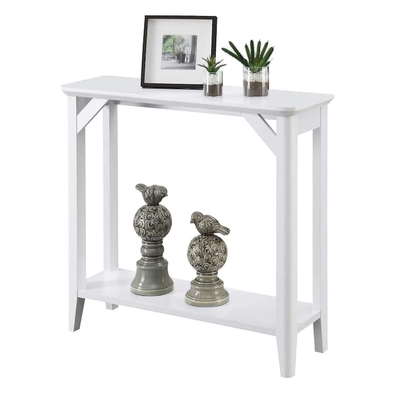 Convenience Concepts Winston Entryway Hall Table with Shelf