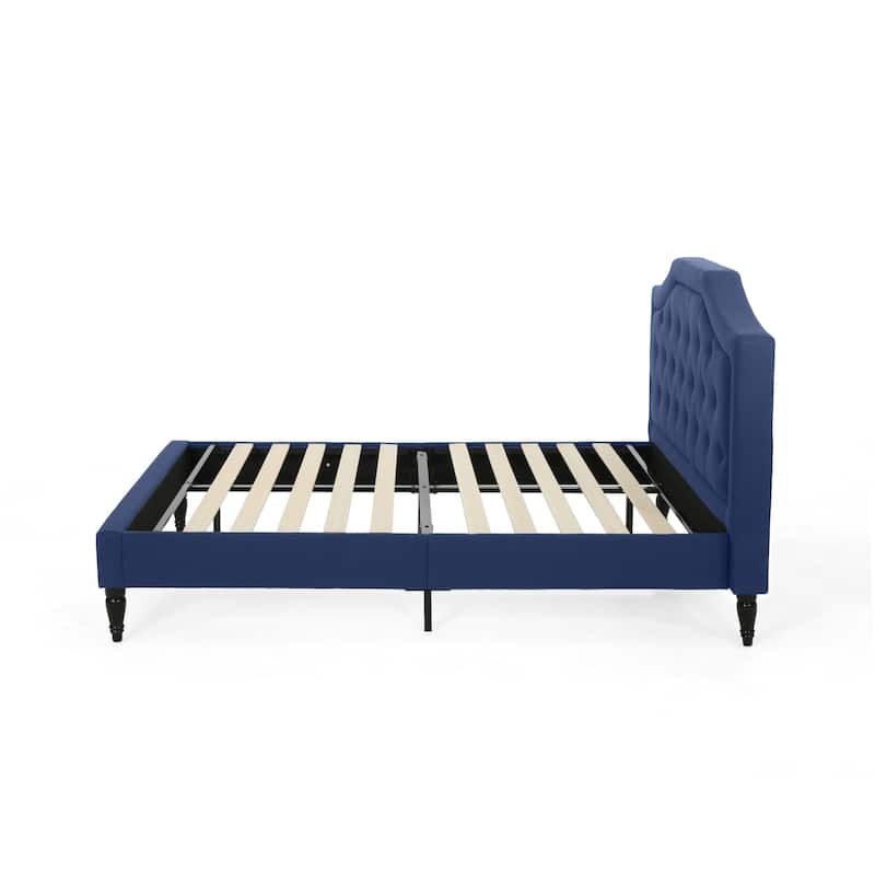 Garrett Queen Size Upholstered Bed by Christopher Knight Home