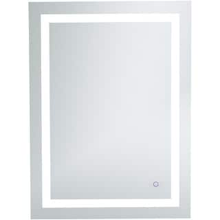 Elegant Lighting Helios 36" x 27" Rectangular Frameless Wall Mounted