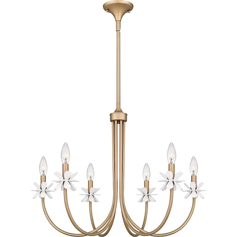 Remy 6-Light Bronze Gold Chandelier