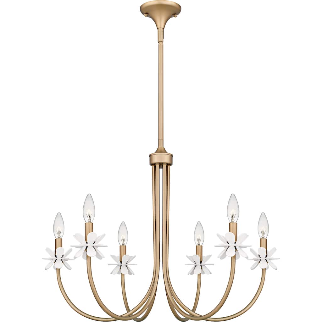 Remy 6-Light Bronze Gold Chandelier