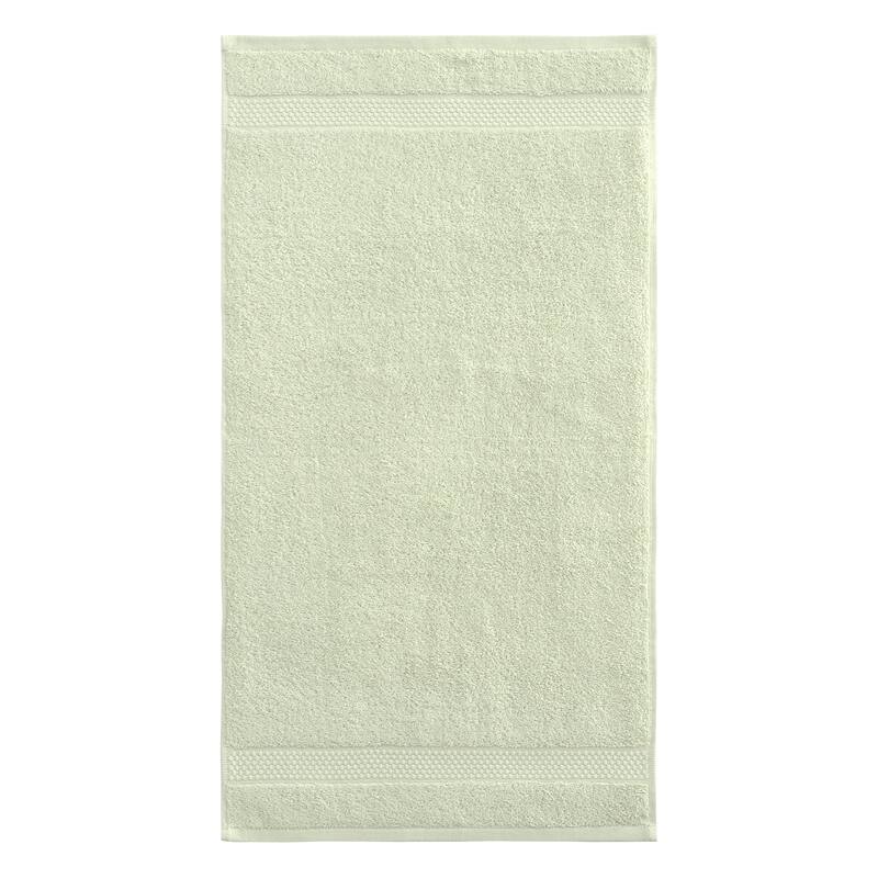 Authentic Hotel and Spa 100% Aeagean Long Staple Turkish Cotton STARLIGHT Terry Hand Towels (Set of 12)