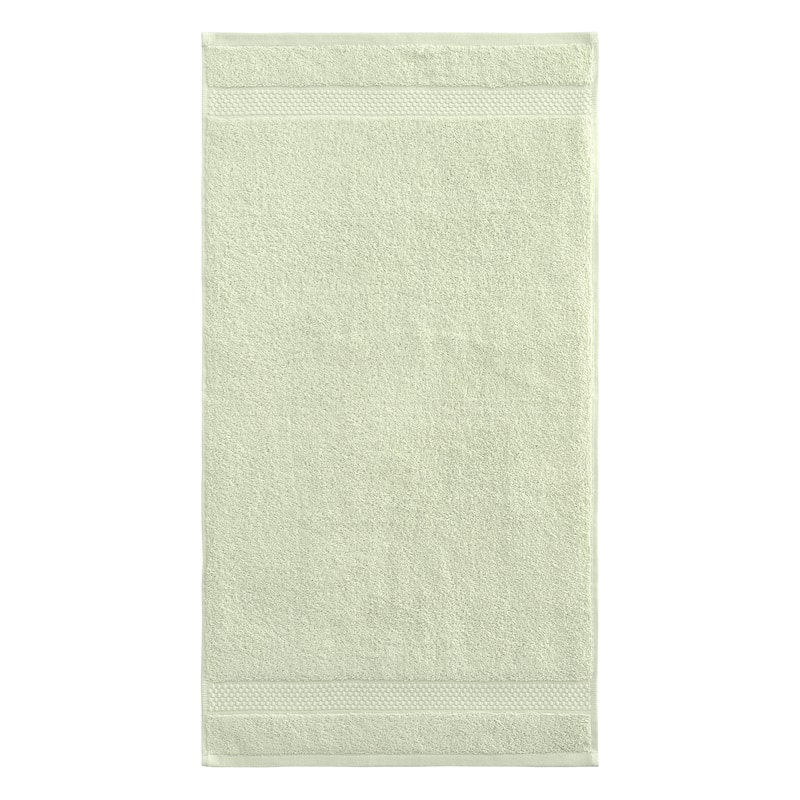 Authentic Hotel and Spa 100% Aeagean Long Staple Turkish Cotton STARLIGHT Terry Hand Towels (Set of 6)