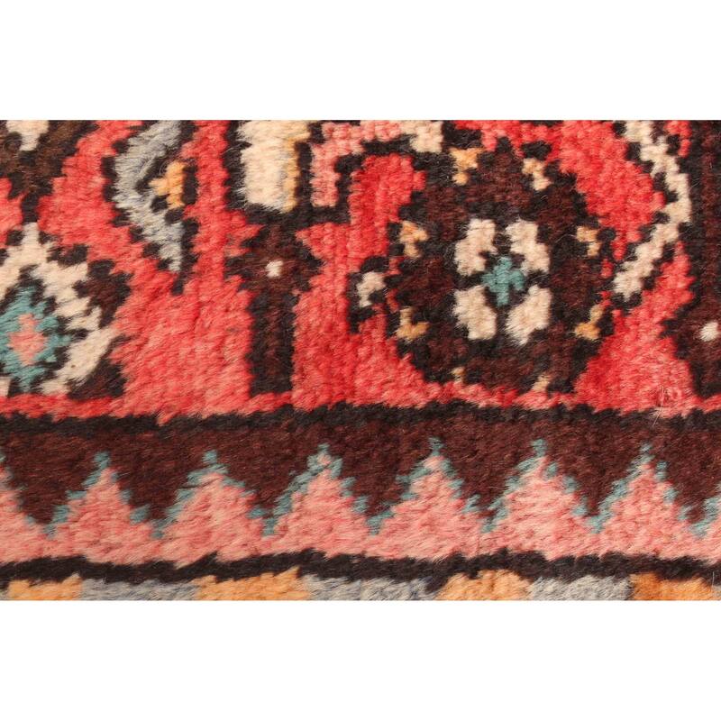 ECARPETGALLERY Hand-knotted Andelz Red Wool Rug - 3'8 x 5'5