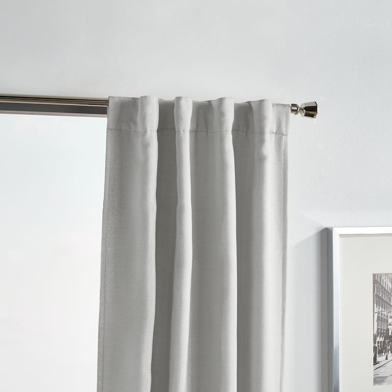 Martha Stewart Park Avenue Metallic Blackout Curtain Panel Pair