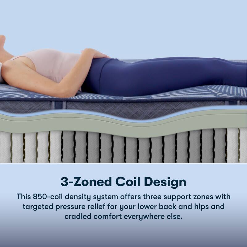 Serta Perfect Sleeper Radiant Rest 14" Hybrid Firm Mattress Set
