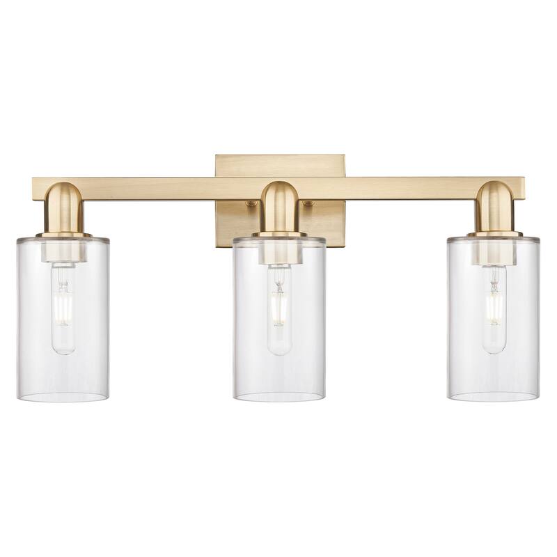 Innovations Lighting Endless Possibilities Arcadia - Clymer - 3 Light 23" Bath Vanity Light - Clear/Champagne Bronze