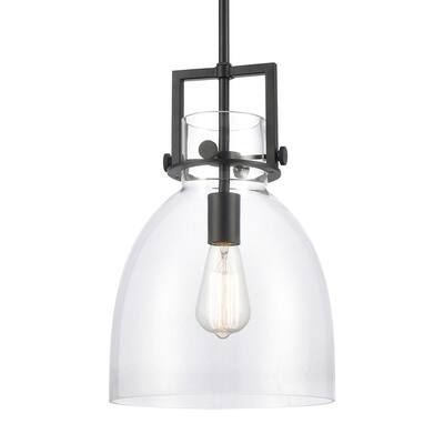 Innovations Lighting 411-1SM-12-10-Newton Bell-Pendant Newton Bell 10"