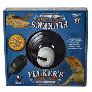 fluker's 8.5 clamp lamp