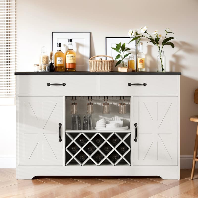 Kitchen Coffee Bar with Hutch & 10 Wink Racks