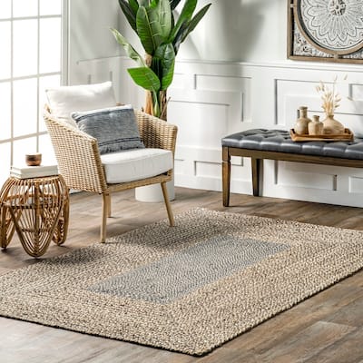 Nuloom Draya Casual Braided Jute Area Rug