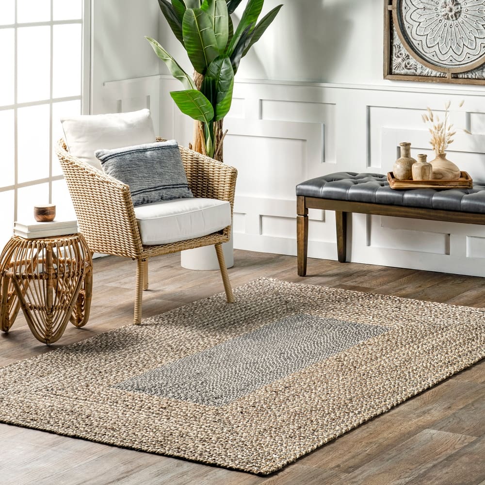 Nuloom Draya Casual Braided Jute Area Rug
