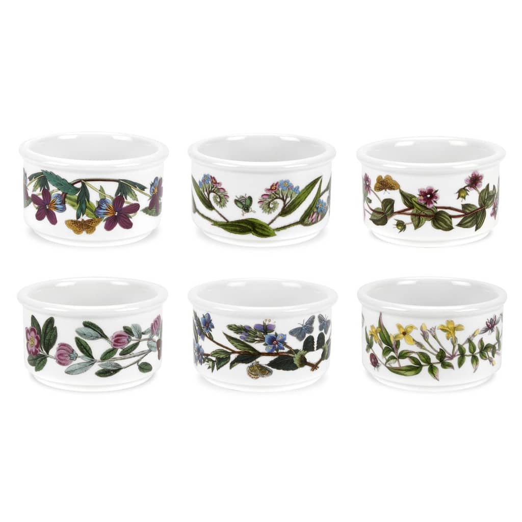 Portmeirion Set of 6 Botanic Garden Ramekins