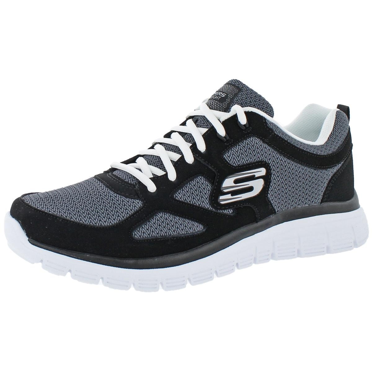 skechers men's memory foam trainers