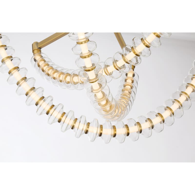 Minka Lavery 5645-L Pearl 28" Wide Semi-Flush Ceiling Fixture