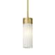 Option Brushed Brass / Matte White