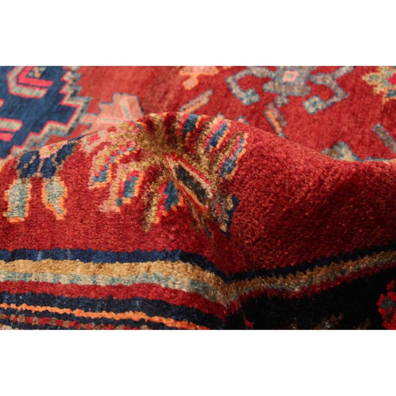 ECARPETGALLERY Hand-knotted Konya Anatolian Red Wool Rug - 4'6 x 8'2